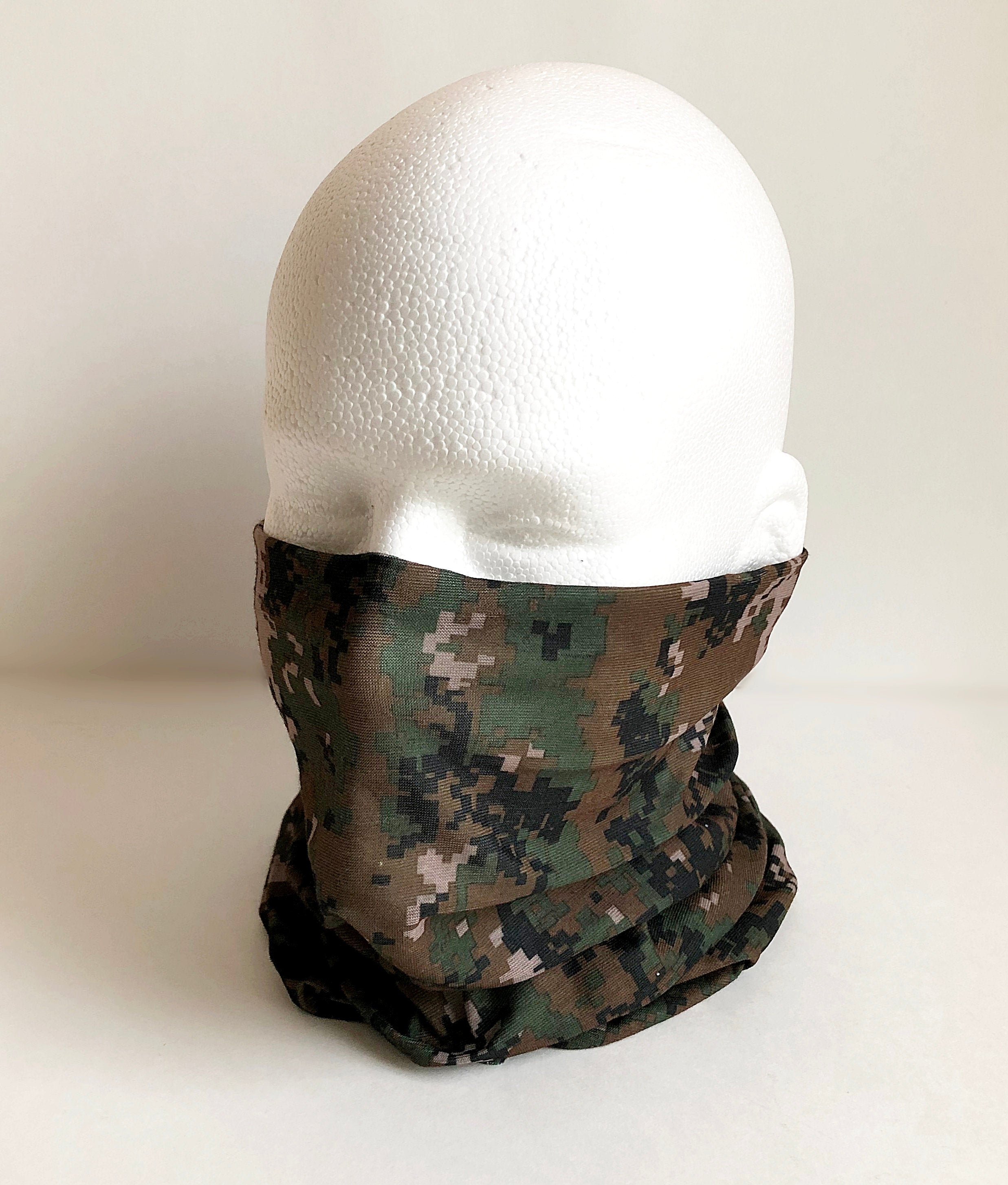 Camo Face Mask Scarf New Multi Functional Seamless Protective Covering Elastic Print Neck Gaiter Bandana Breathable Balaclava Head Wear N70